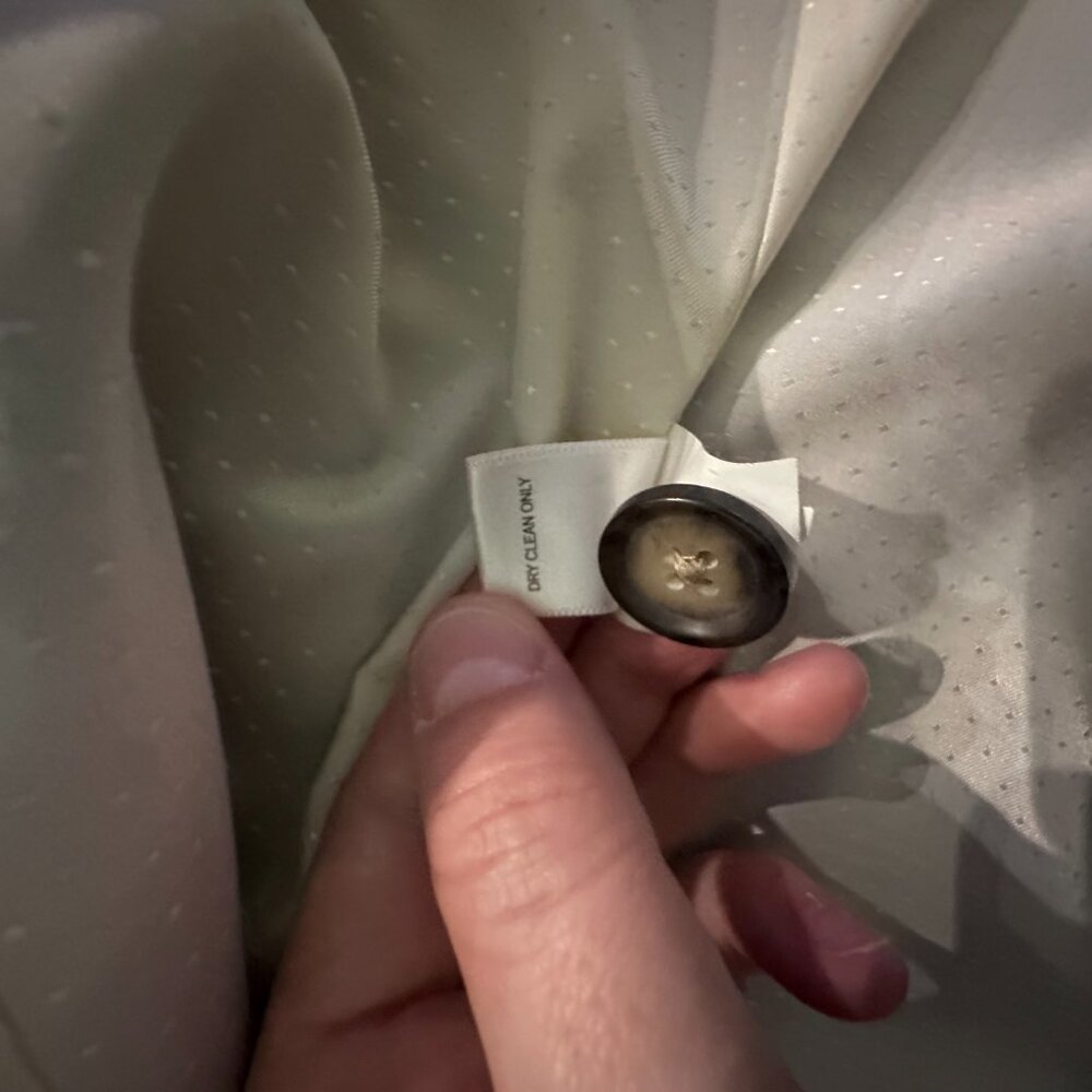 Banana Republic Gray Blazer Suit Jacket Size 12 - Picture 14 of 14